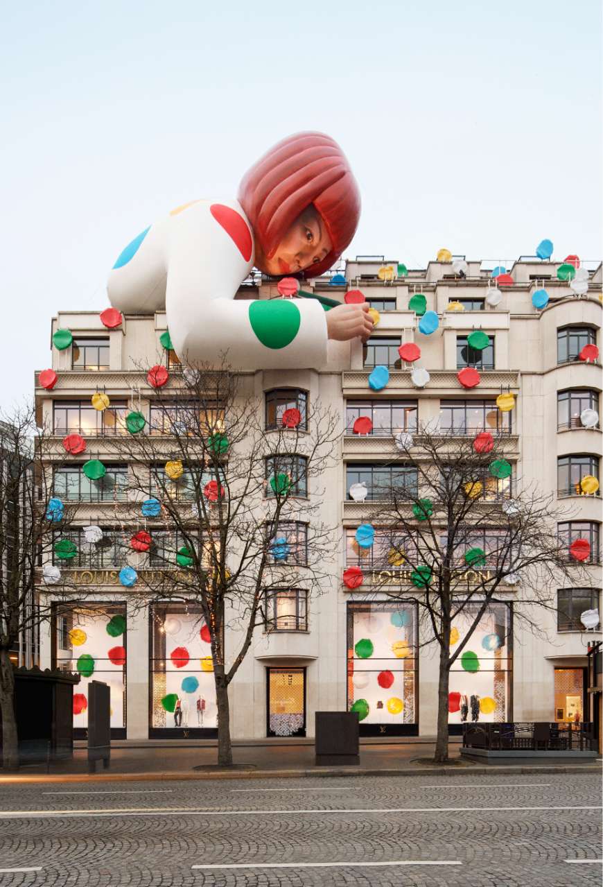 Harrods covered with dots for latest Louis Vuitton x Kusama collaboration -  Retail Gazette